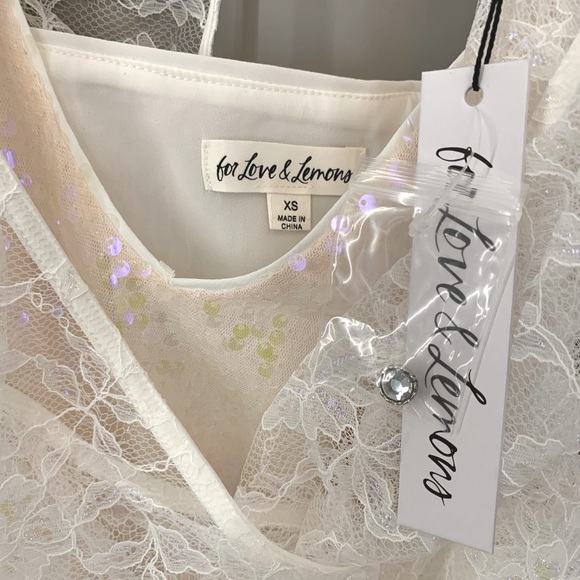 For Love & Lemons Louvre Dress XS NWT - Picture 10 of 11